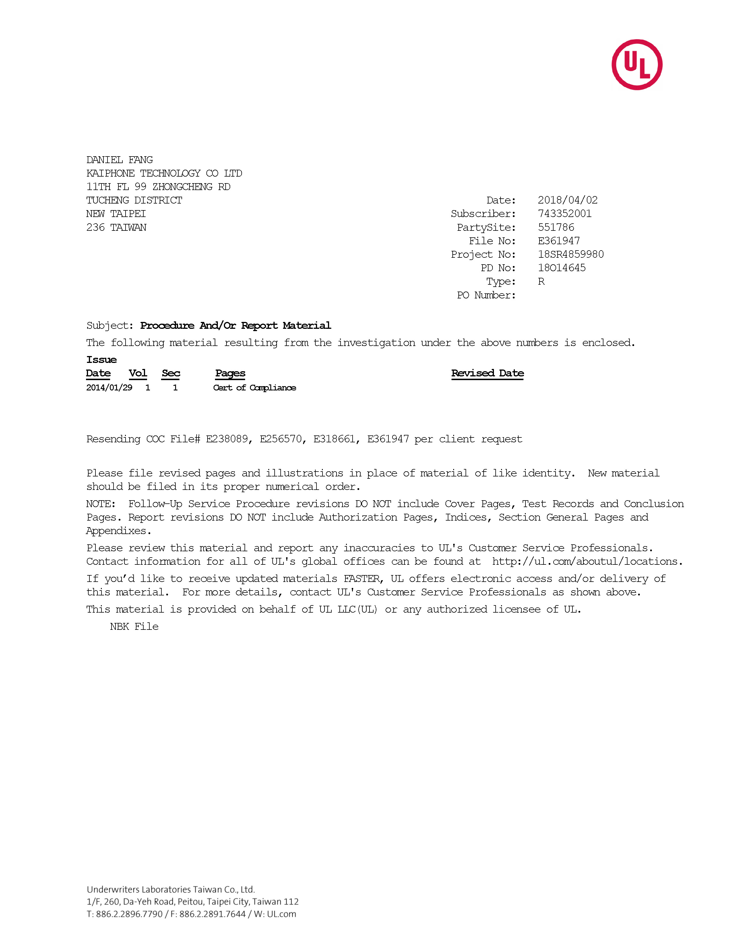 ATL APL E361947 743352001-1