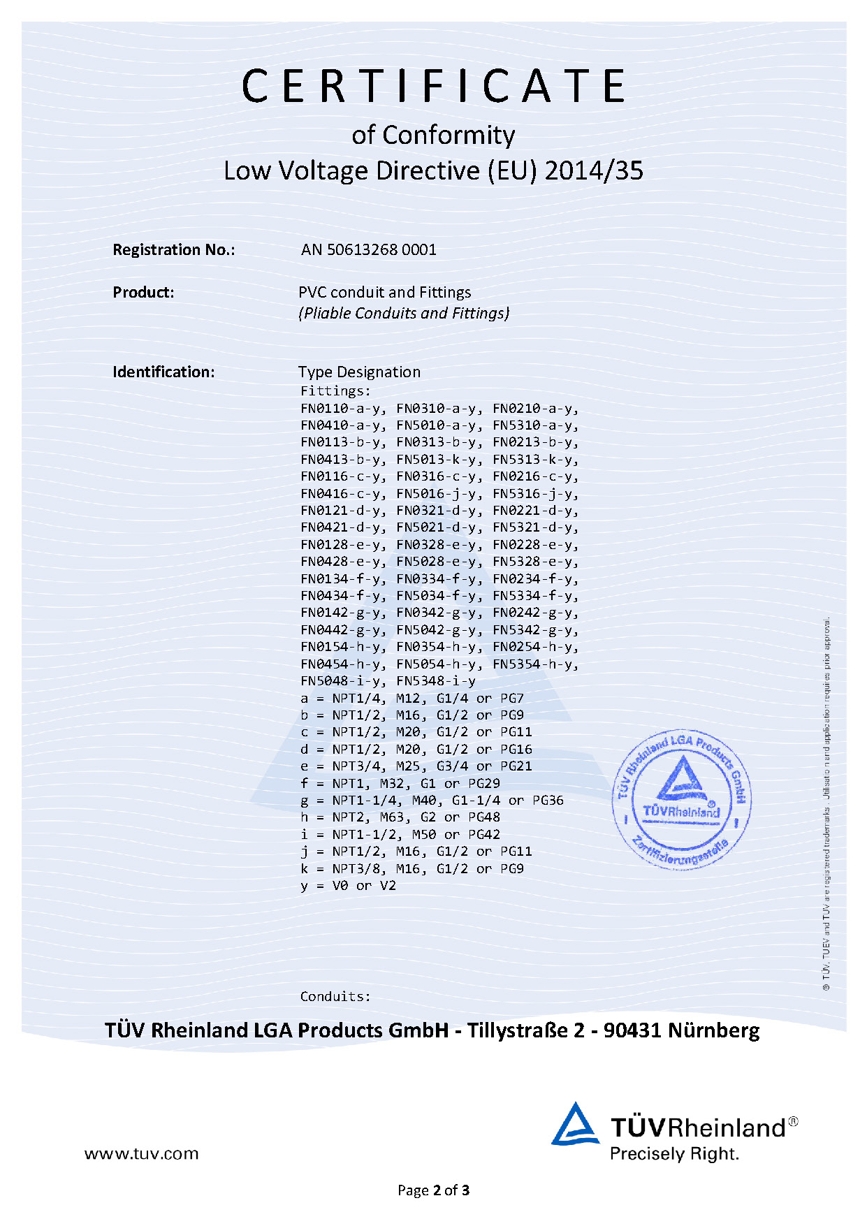 Low voltage directive(eu)2014/35-2
