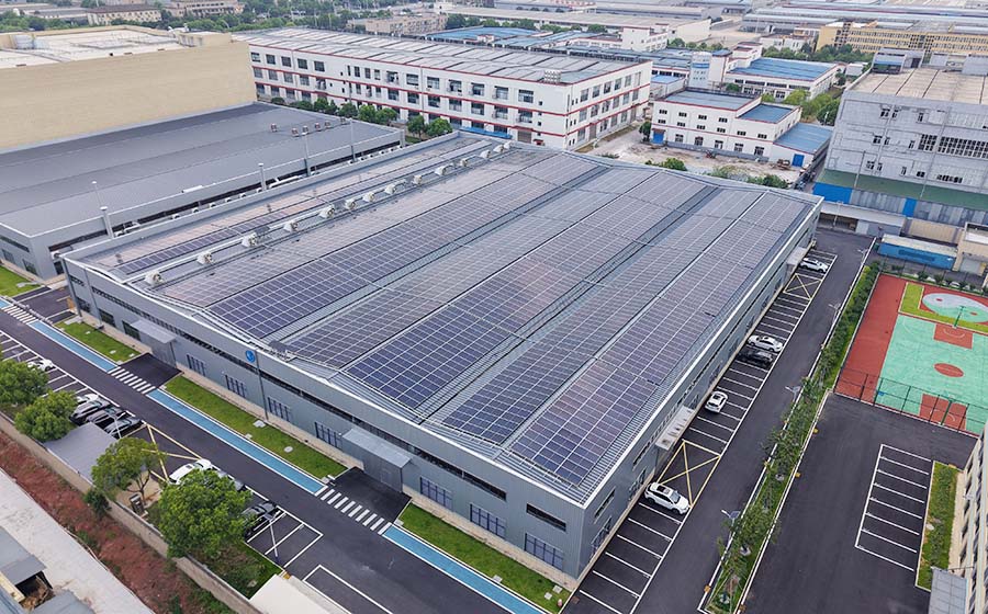 Roof-mounted solar energy