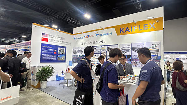 Kaiflex team at Manufacturing Expo 2026 Thailand